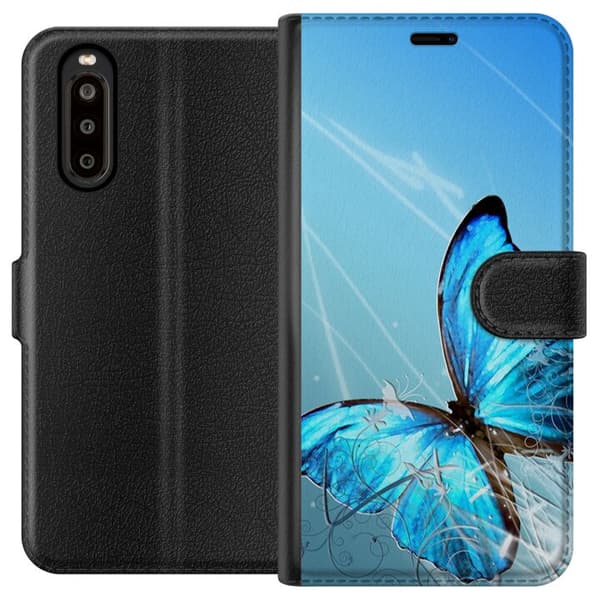 Sony Xperia 10 II Lompakkokotelo Perhonen