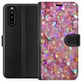 Miniatyrbilde 1 av 3: Sony Xperia 10 II Lommeboketui Glimmer