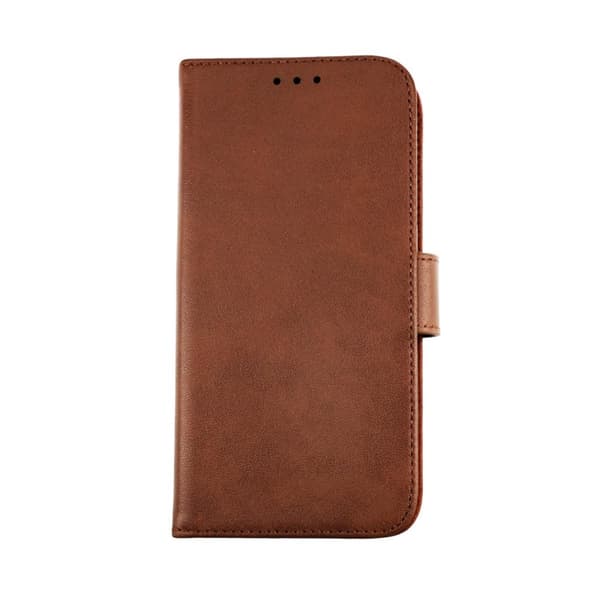 iPhone 13 Plånboksfodral Läder Rvelon - Brun