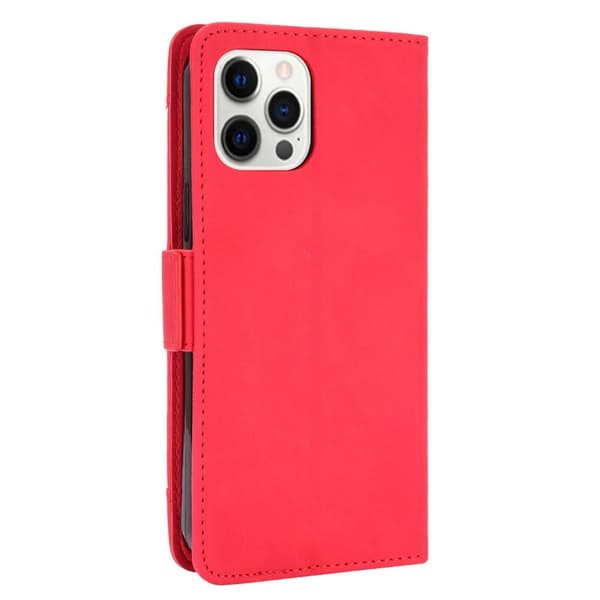 SKALO iPhone 13 Pro 6-RUM Pungetaske - Rød