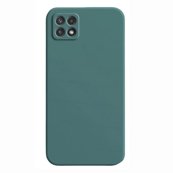 Liquid silikone cover Samsung Galaxy A22 5G - Petrol
