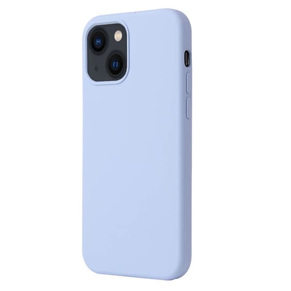 Liquid silikon skal Apple iPhone 13 - Pale Purple