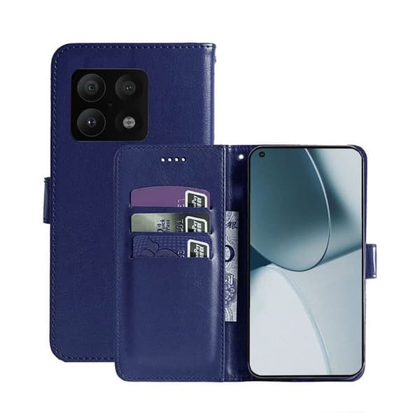 OnePlus 10 Pro Lompakkokotelo 3-kortti : väri - tumma