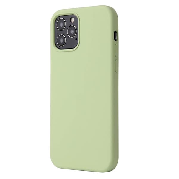 Liquid silikon skal Apple iPhone 12 Pro - Matcha Green