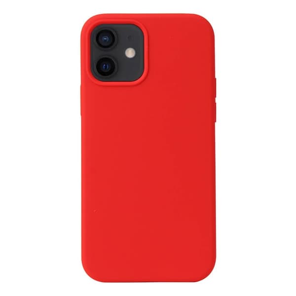 Liquid silikone cover Apple iPhone 12 - Carmine