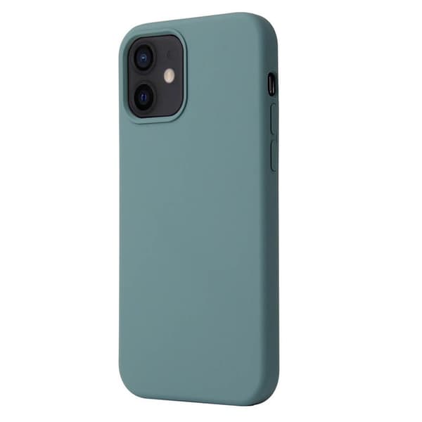 Liquid silikon skal Apple iPhone 12 - Pine Green