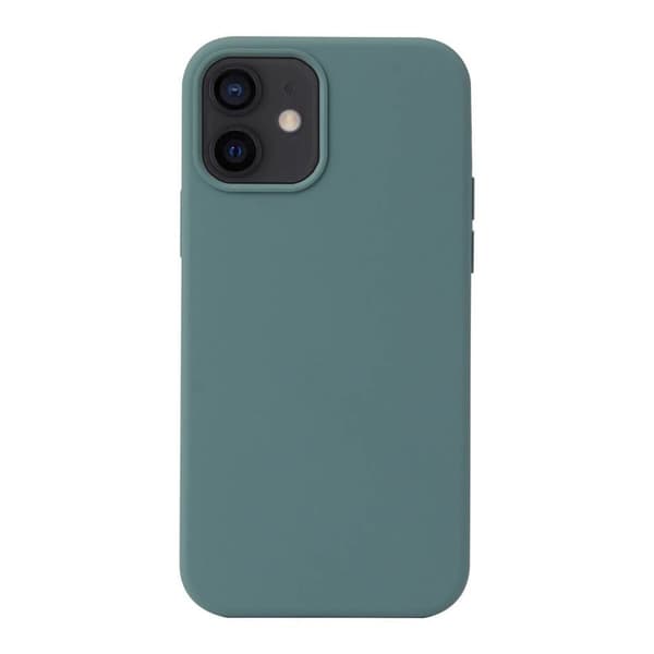 Liquid silikon skal Apple iPhone 12 - Pine Green
