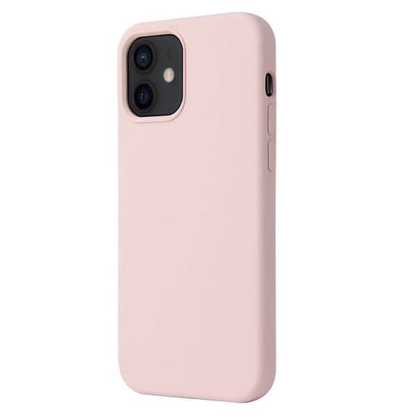 Liquid silikone cover Apple iPhone 12 -  Lyserød