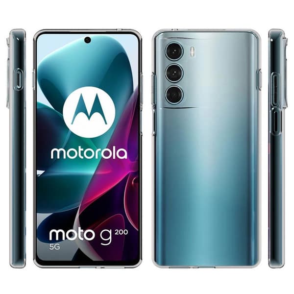Silikon skal transparent Motorola Moto G200 5G