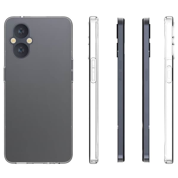 Silikon skal transparent OnePlus Nord N20 5G
