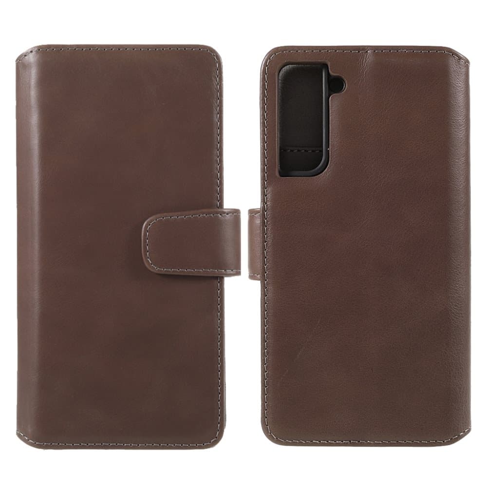 Nordic Covers Samsung Galaxy S22 Plus Fodral Essential Leather Moose Brown