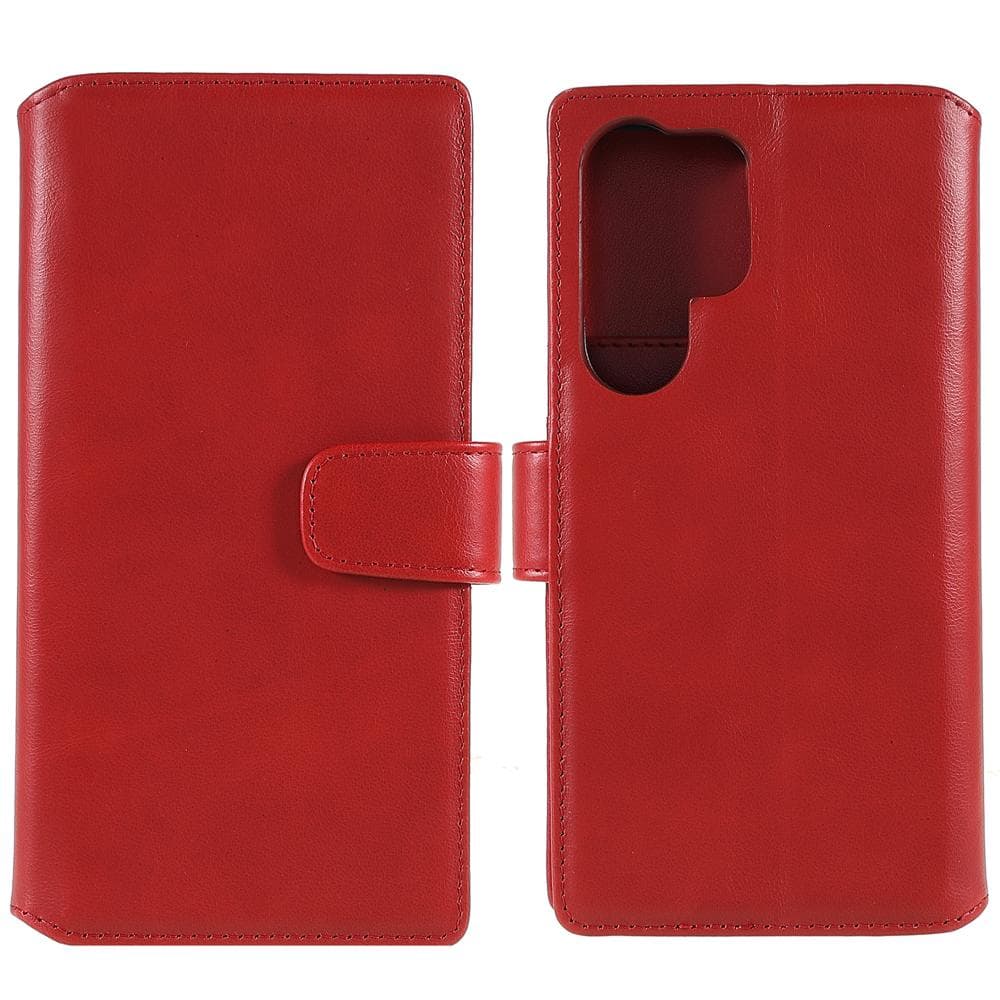 Nordic Covers Samsung Galaxy S22 Ultra Fodral Essential Leather Poppy Red