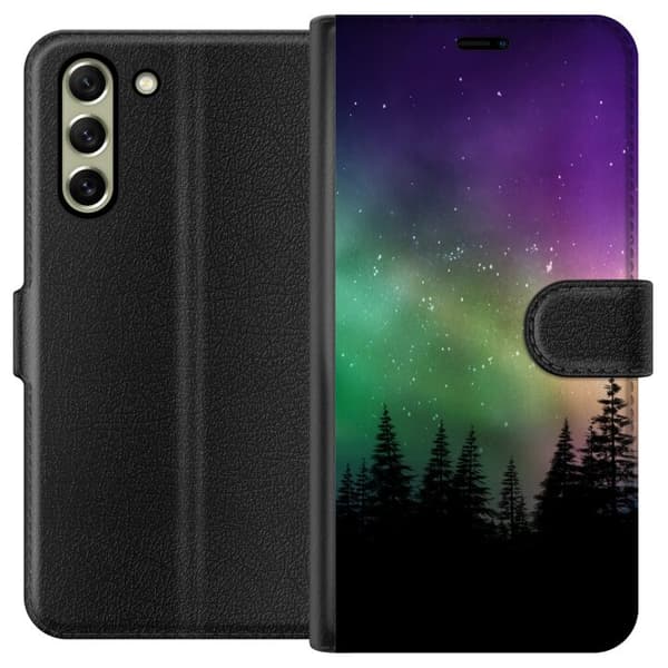 Samsung Galaxy S21 FE 5G Lommeboketui Nordlyset