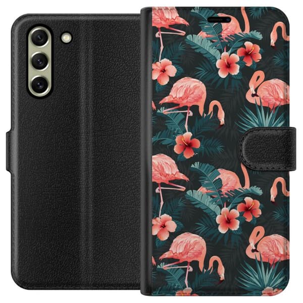 Samsung Galaxy S21 FE 5G Lommeboketui Flamingo