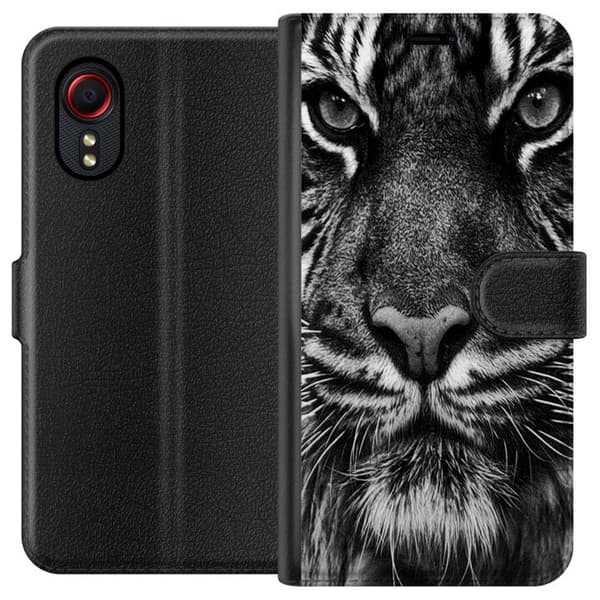 Samsung Galaxy Xcover 5 Lompakkokotelo Tiikeri
