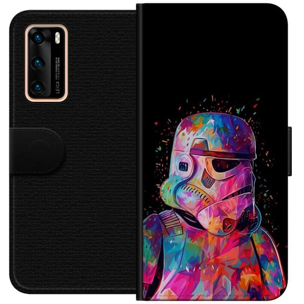 Huawei P40 Plånboksfodral Star Wars Stormtrooper
