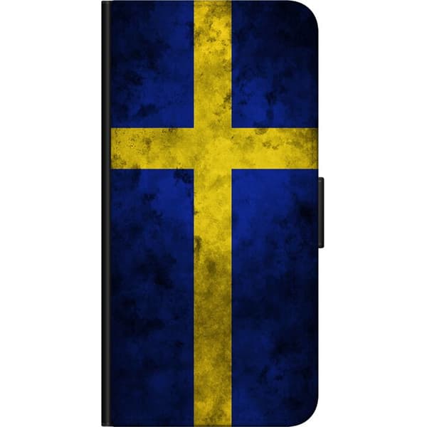 Samsung Galaxy Note9 Plånboksfodral Sverige Flagga