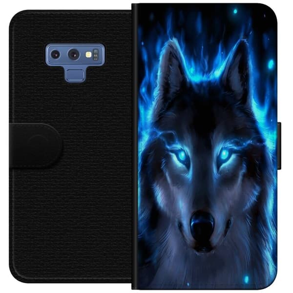 Samsung Galaxy Note9 Plånboksfodral Wolf