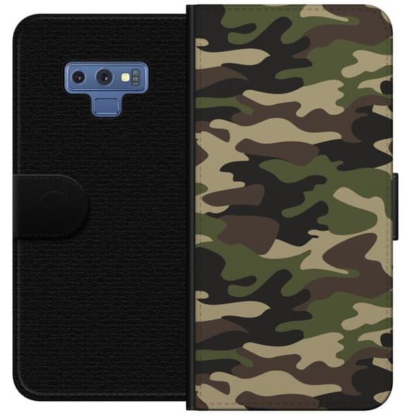 Samsung Galaxy Note9 Plånboksfodral Military