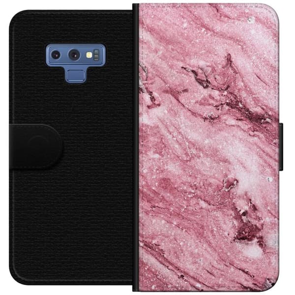 Samsung Galaxy Note9 Lommeboketui Glitrer Marmor