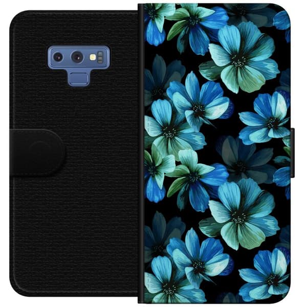 Samsung Galaxy Note9 Tegnebogsetui Blomster
