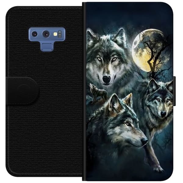 Samsung Galaxy Note9 Plånboksfodral Wolf / Varg