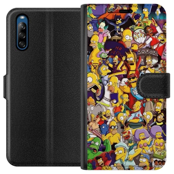 Sony Xperia L4 Tegnebogsetui Simpsons