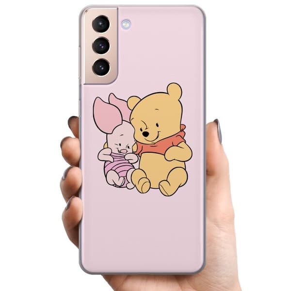 Samsung Galaxy S21 TPU Matkapuhelimen kuori Nalle Puh