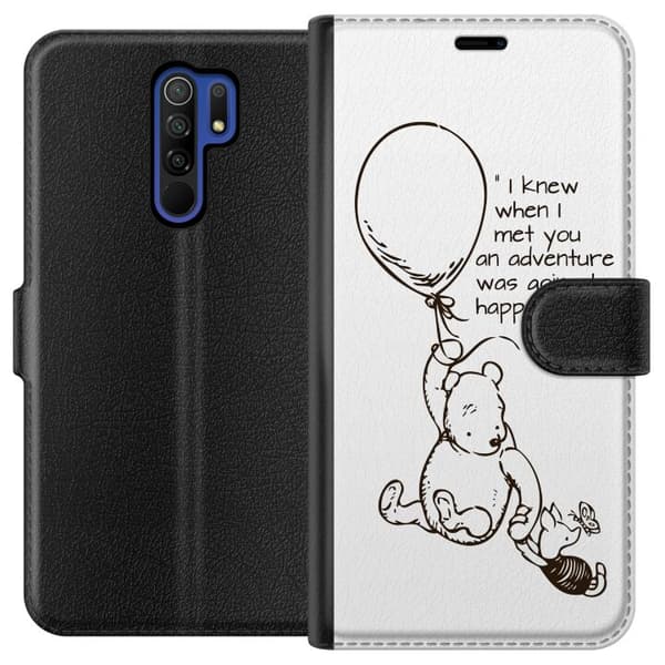 Xiaomi Redmi 9 Lompakkokotelo Nalle Puh