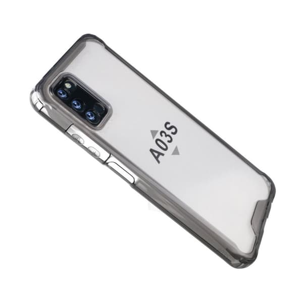 Stöttåligt Skal Samsung Galaxy A03s - Svart