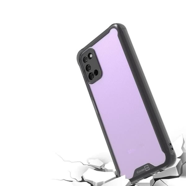 Stöttåligt Skal Samsung Galaxy A03s - Svart
