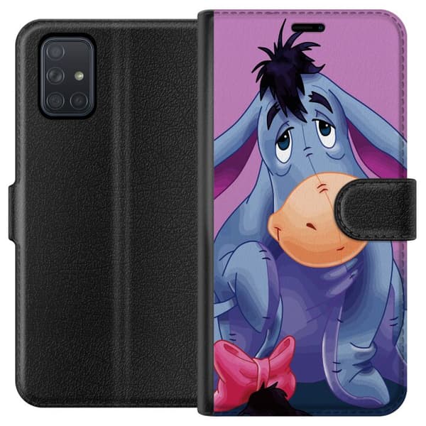 Samsung Galaxy A71 Lompakkokotelo Nalle Puh