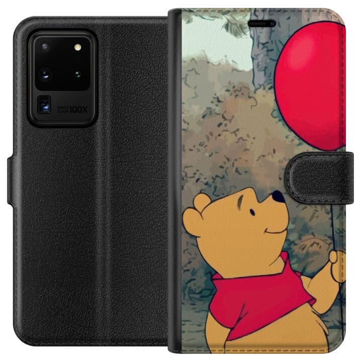 Samsung Galaxy S20 Ultra Plånboksfodral Nalle Puh