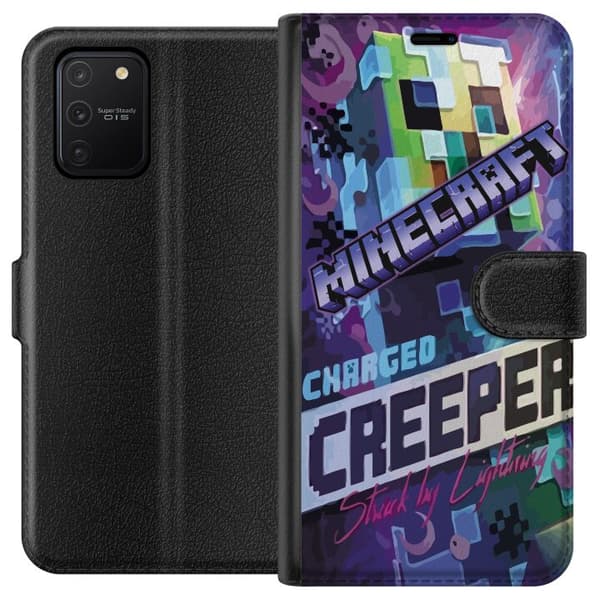 Samsung Galaxy S10 Lite Tegnebogsetui Minecraft