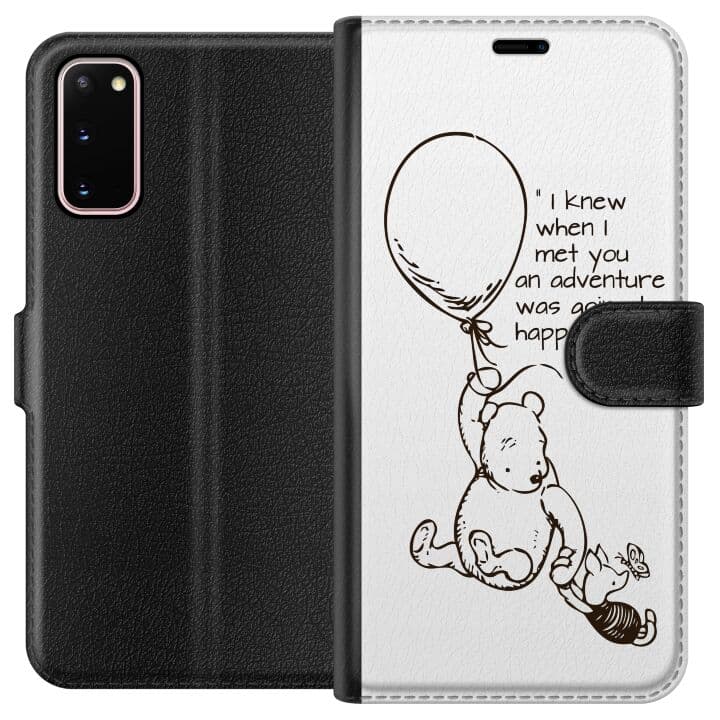 Samsung Galaxy S20 Plånboksfodral Nalle Puh