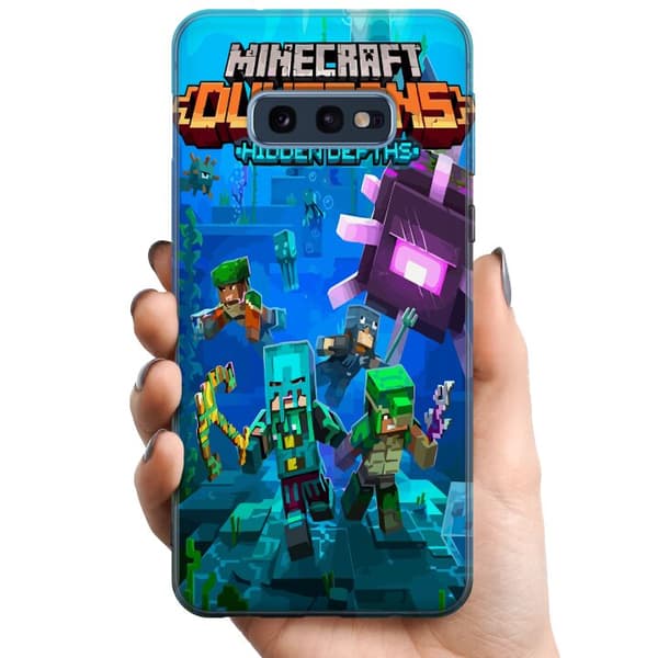 Samsung Galaxy S10e TPU Mobilcover Minecraft