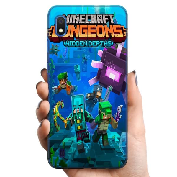 Samsung Galaxy A10 TPU Mobildeksel Minecraft