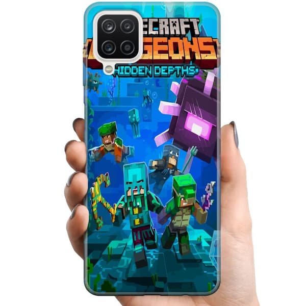Samsung Galaxy A12 TPU Mobildeksel Minecraft