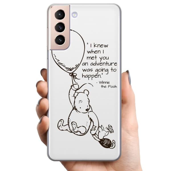 Samsung Galaxy S21+ 5G TPU Mobilskal Nalle Puh