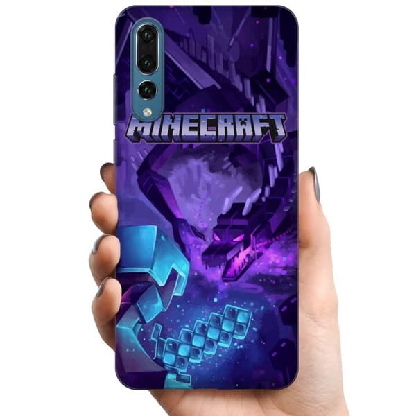 Huawei P20 Pro TPU Mobilcover Minecraft