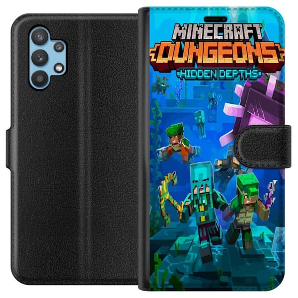 Samsung Galaxy A32 5G Lommeboketui Minecraft