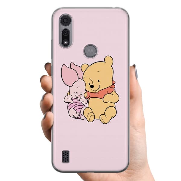 Motorola Moto E6i TPU Mobildeksel Winnie Puh