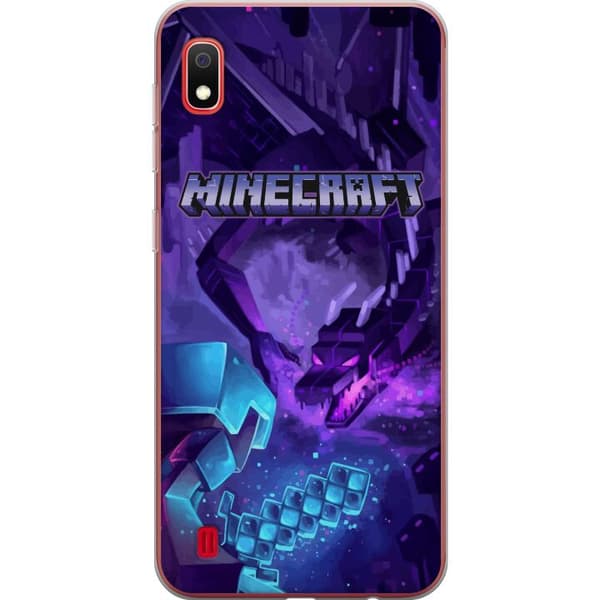 Samsung Galaxy A10 Gennemsigtig cover Minecraft