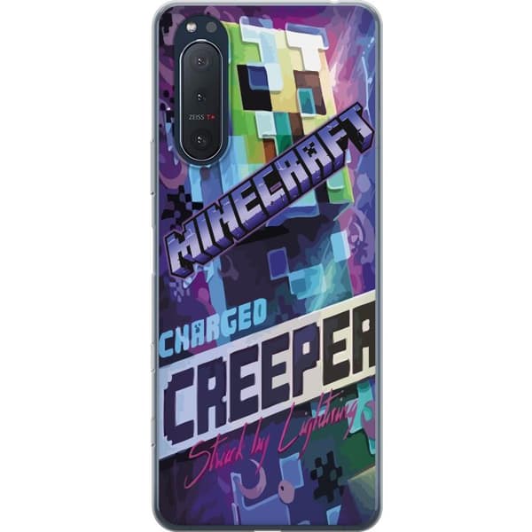 Sony Xperia 5 II Gennemsigtig cover Minecraft
