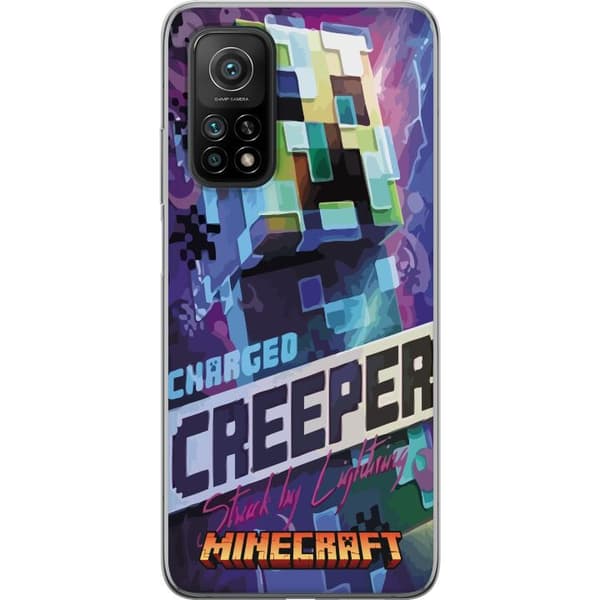 Xiaomi Mi 10T Pro 5G Genomskinligt Skal Minecraft