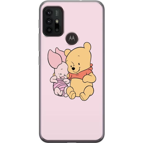 Motorola Moto G30 Genomskinligt Skal Nalle Puh