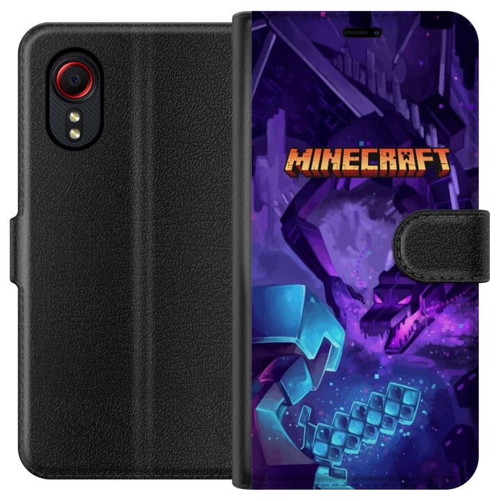 Samsung Galaxy Xcover 5 Plånboksfodral Minecraft