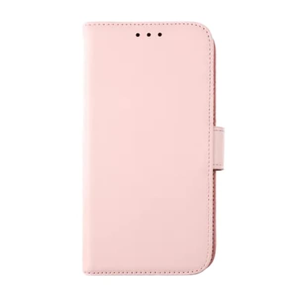 iPhone 12/12 Pro Plånboksfodral Läder Rvelon - Rosa