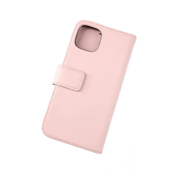 iPhone 13 Mini Plånboksfodral Läder Rvelon - Rosa