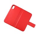 Pikkukuva 4 / 7: iPhone X/XS Plånboksfodral Läder Rvelon - Röd